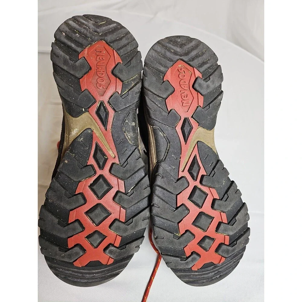 Nevados Men's Hiking Boots Size 13 Brown Orange Mid Waterproof Trail Outdoor Sho